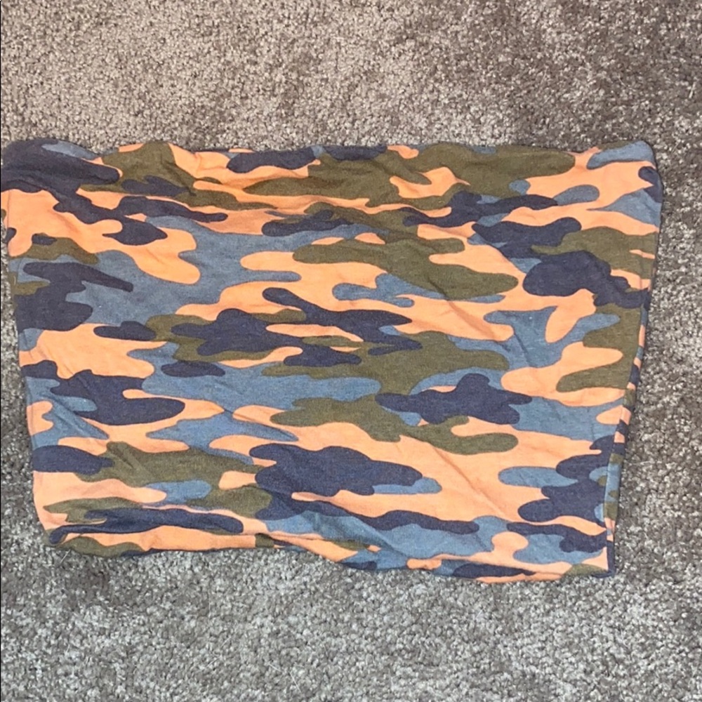 Army crop top